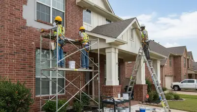Fort Worth, TX painting contractor delivering professional interior and exterior house painting services