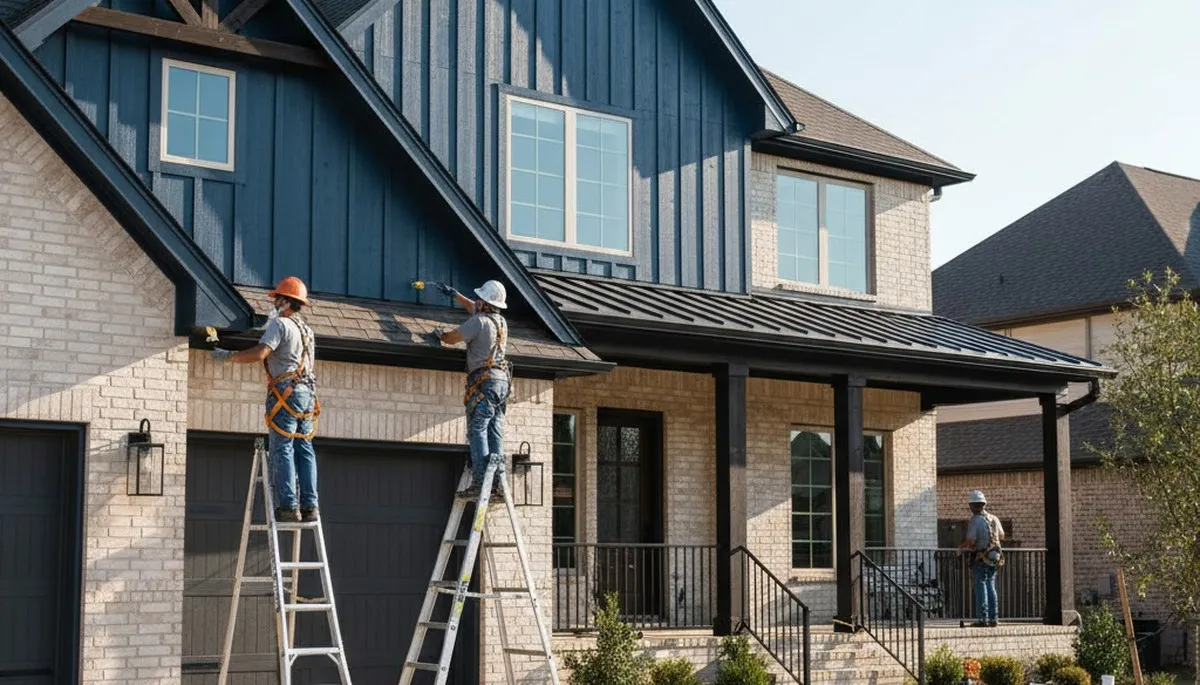 Painting contractors in Fort Worth, TX providing professional interior and exterior house painting services