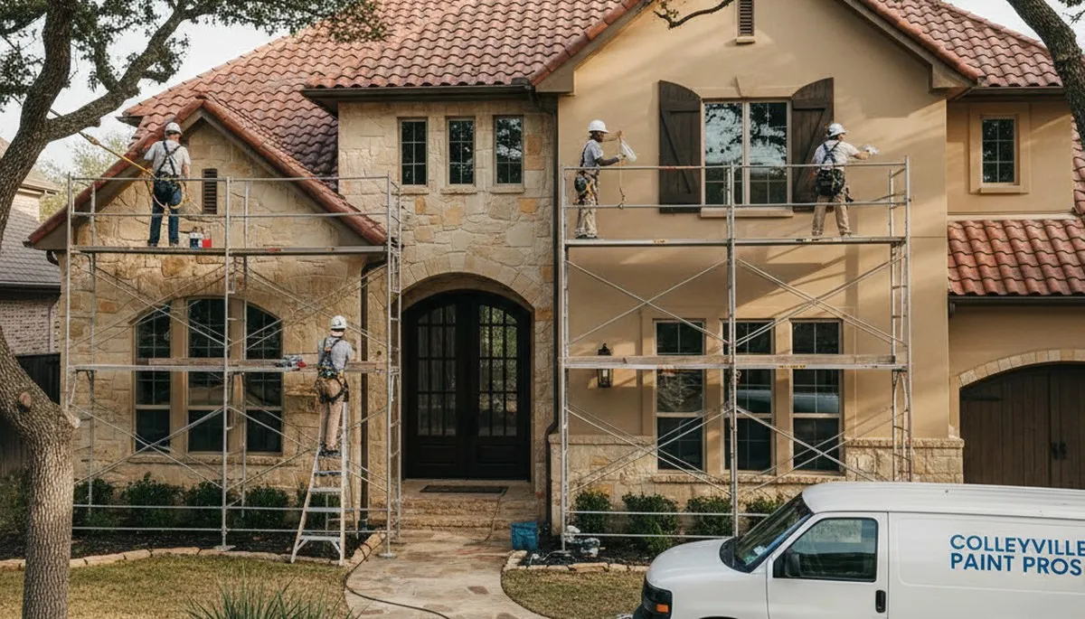 Fort Worth, TX painting company team providing professional interior and exterior painting services