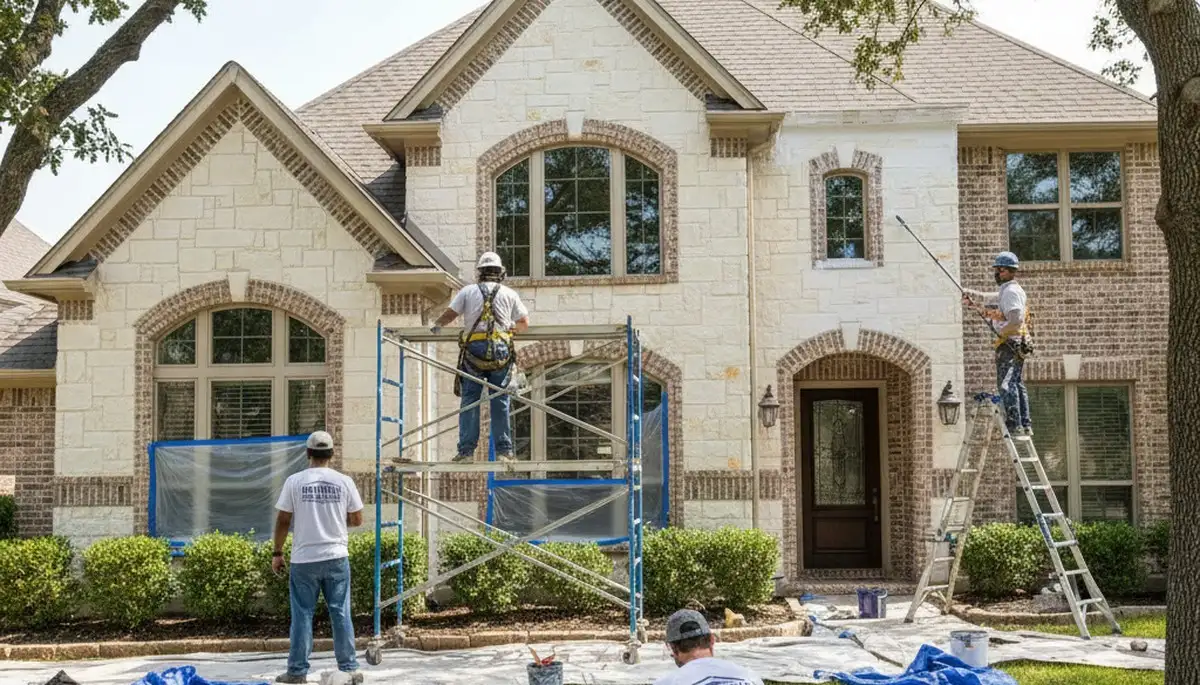 Professional painters in Fort Worth, TX delivering residential and commercial painting services