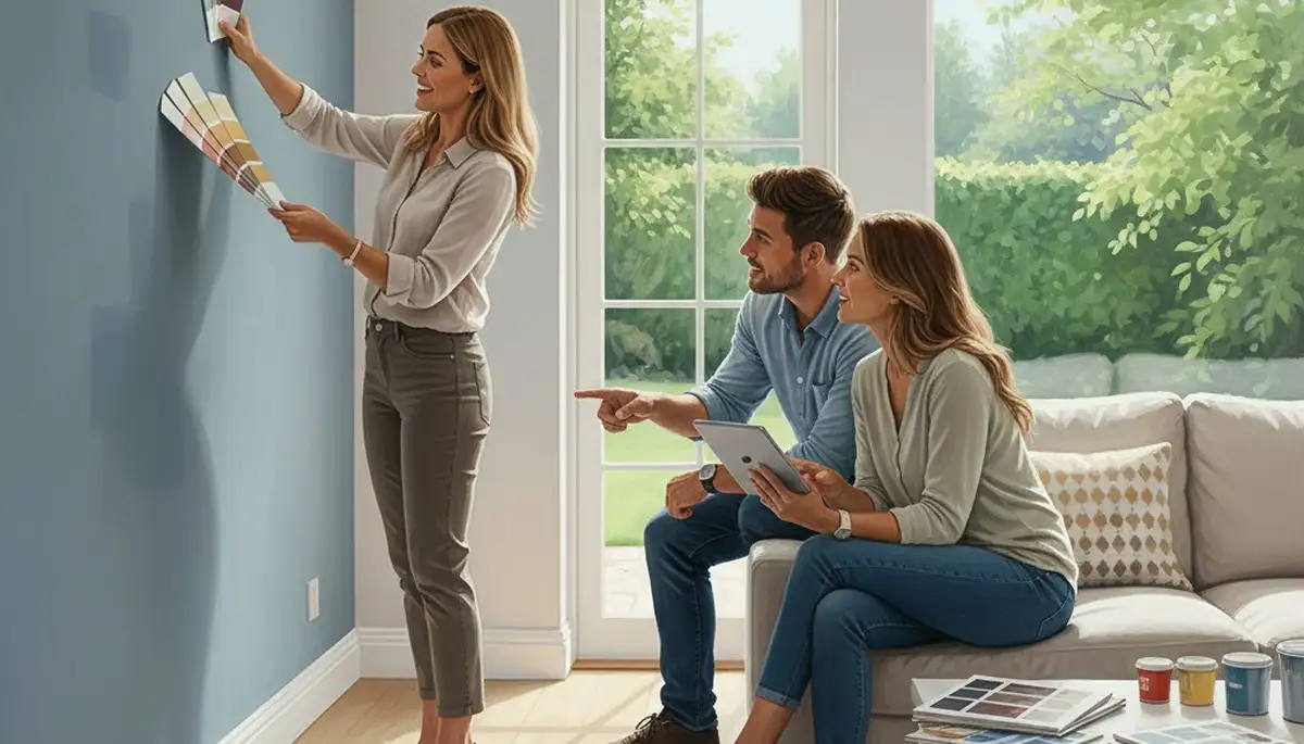 Fort Worth Paint Pros color consultation for Texas heat, humidity, and sun-resistant paint palettes