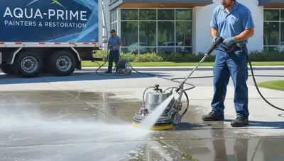 Concrete pressure cleaning service in Fort Worth, TX for driveways and patios