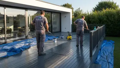 Deck painting service in Fort Worth, TX for durable, weather-resistant outdoor wood protection