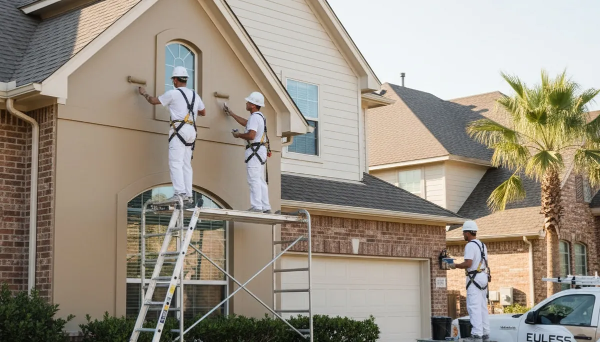 Painting contractor serving Fort Worth, TX for professional interior and exterior painting services