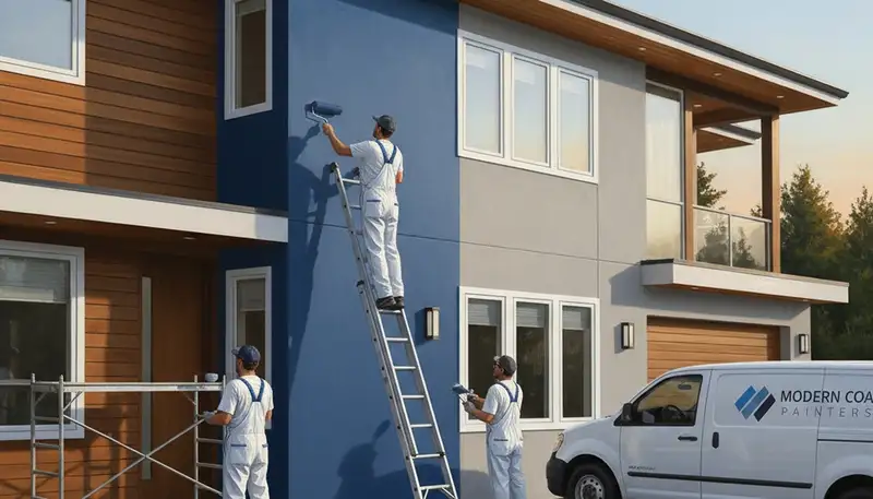 Fort Worth, TX exterior house painting by professional painters for durable, curb-boosting results