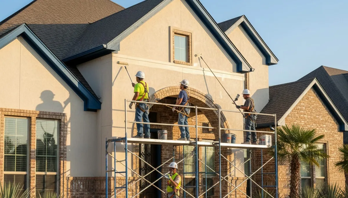 Fort Worth, TX painting contractor providing professional interior and exterior house painting services