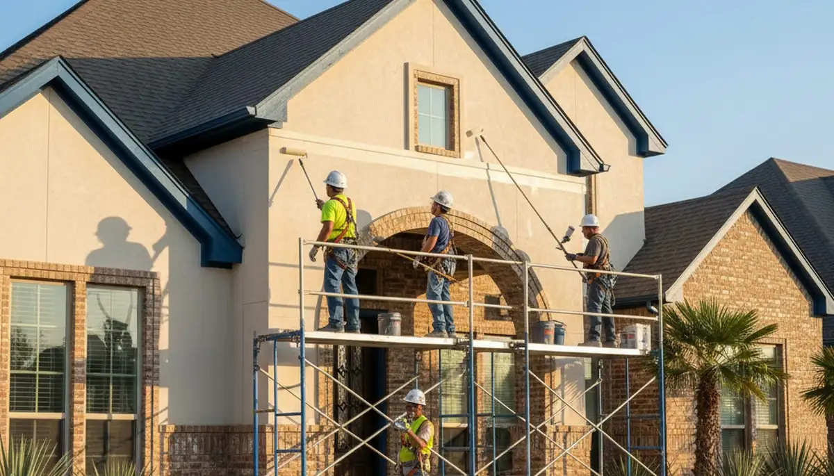 Fort Worth, TX painting contractor providing professional interior and exterior house painting services