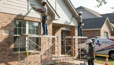 Professional painters in Fort Worth, TX providing interior and exterior painting services