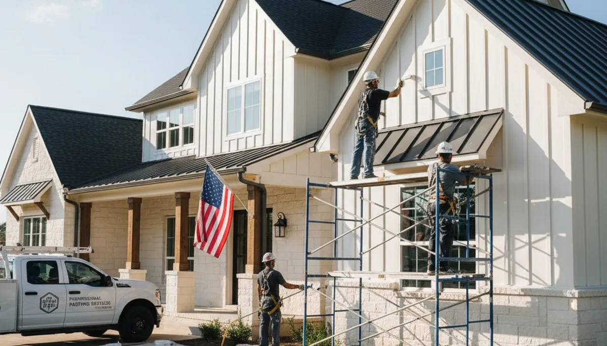 Fort Worth, TX painters providing professional residential and commercial painting services