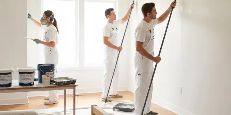 Fort Worth, TX painting company hero image for professional interior and exterior painting services