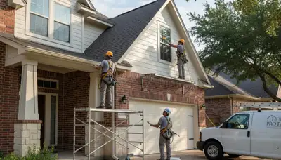 Fort Worth, TX painting company team providing residential and commercial painting services