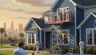 Painters in Fort Worth, TX providing professional interior and exterior painting services