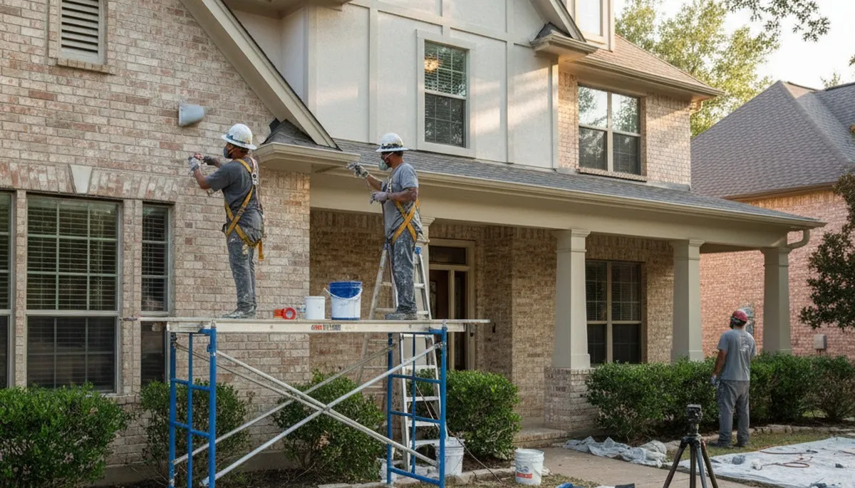Professional Fort Worth, TX painting services by local painters for residential and commercial projects