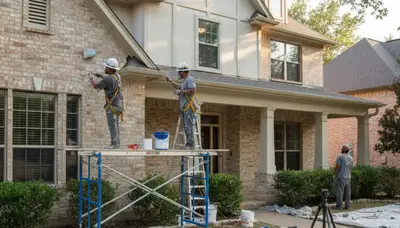 Professional Fort Worth, TX painting services by local painters for residential and commercial projects