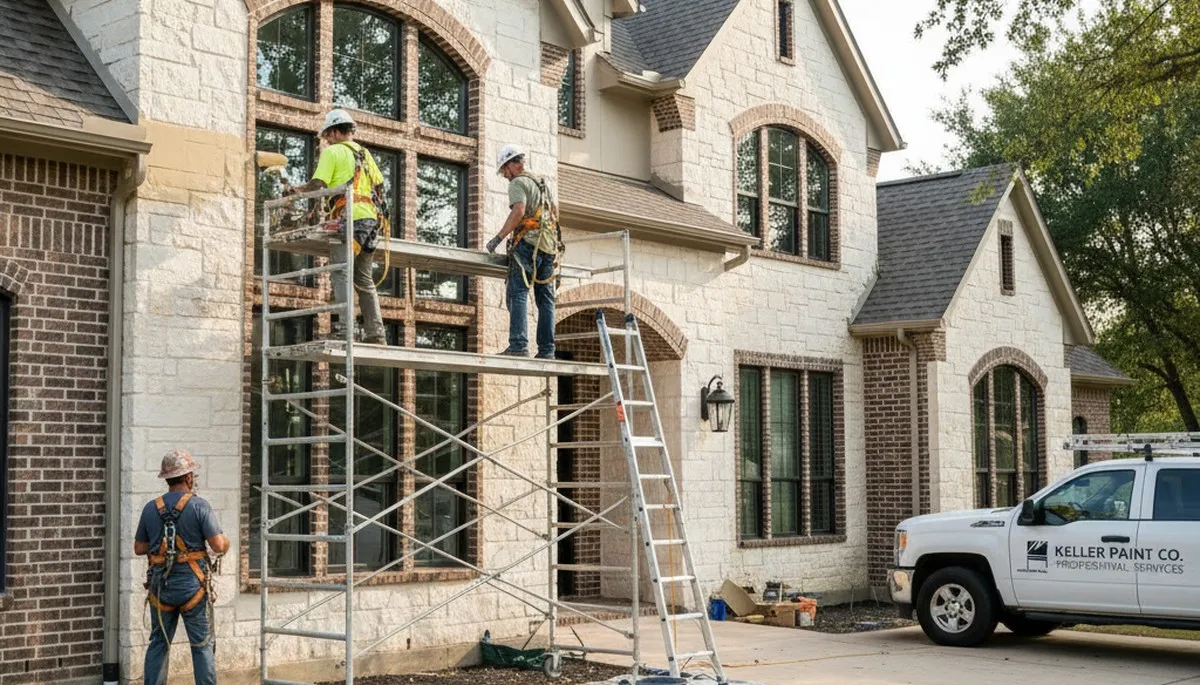 Professional painters in Fort Worth, TX delivering residential and commercial painting services