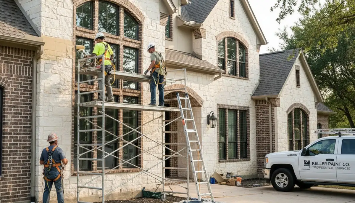 Professional painters in Fort Worth, TX delivering residential and commercial painting services