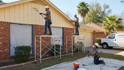 Painting contractors in Fort Worth, TX providing residential and commercial painting services