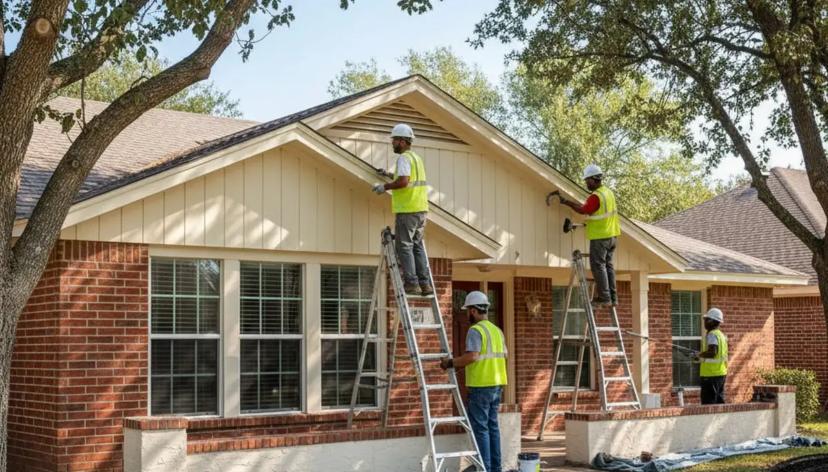 Fort Worth, TX painting contractors providing professional interior and exterior painting services