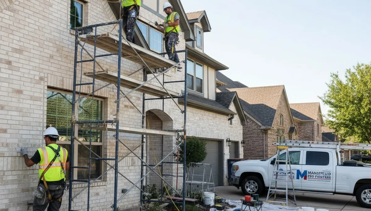 Fort Worth, TX painting contractor team providing professional interior and exterior house painting services