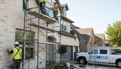 Fort Worth, TX painting contractor team providing professional interior and exterior house painting services