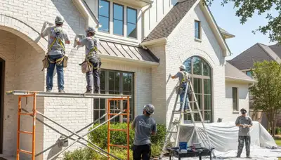 Fort Worth, TX painting company offering professional interior and exterior painting services