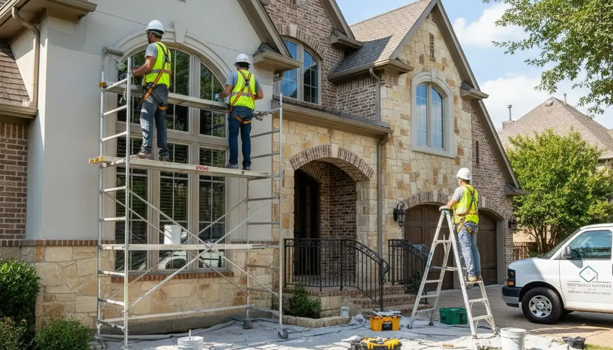 Fort Worth, TX painting contractor serving residential and commercial interior and exterior painting projects